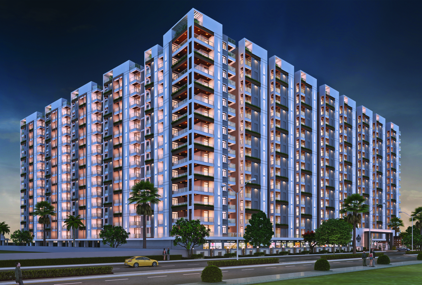 Vardhman Kings Court – Ultra Luxurious 2/3/4 BHK Apartments in Gandhi Path West, Vaishali Nagar, Jaipur