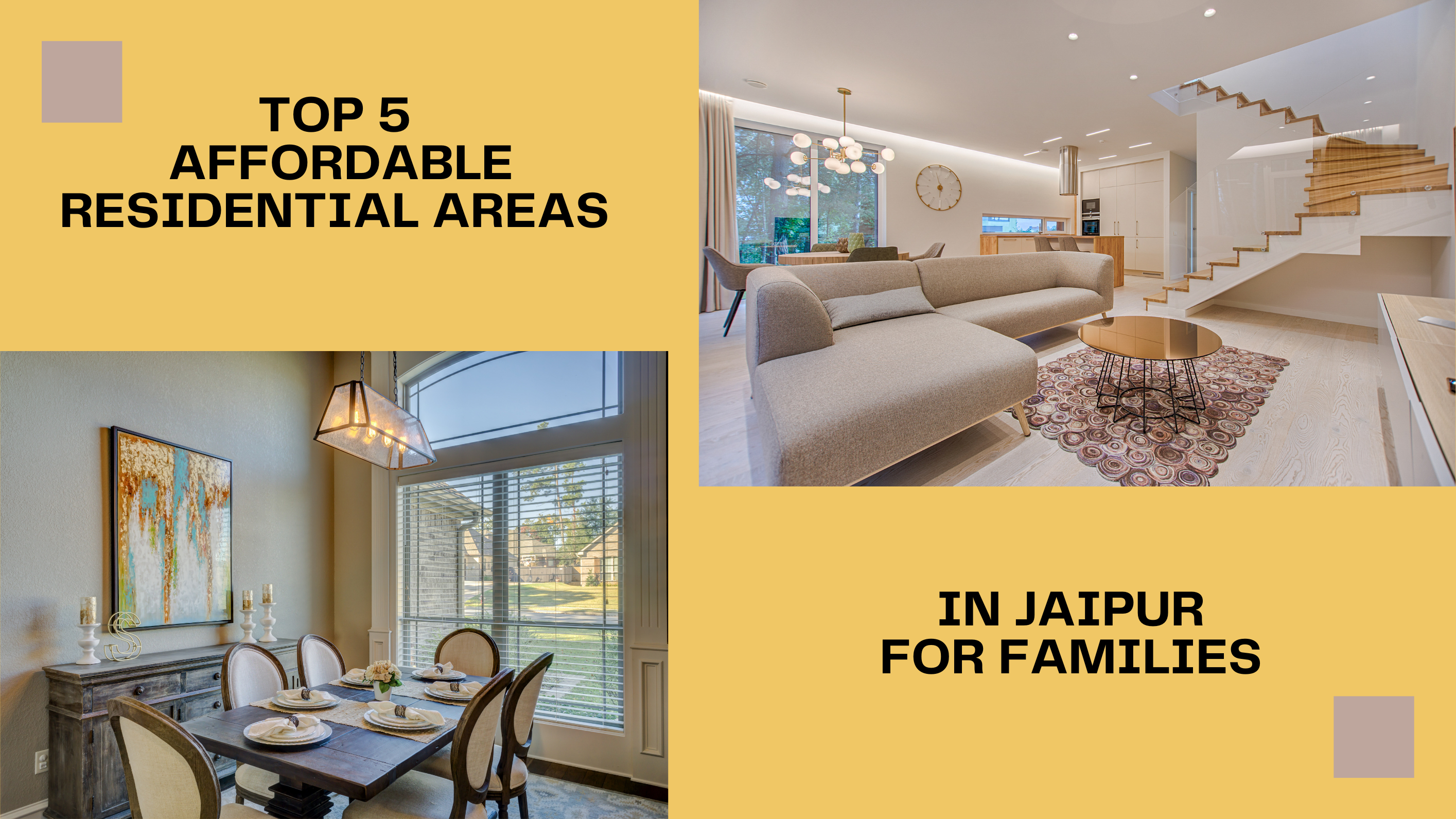 Top 5 Affordable Residential Areas in Jaipur for Families