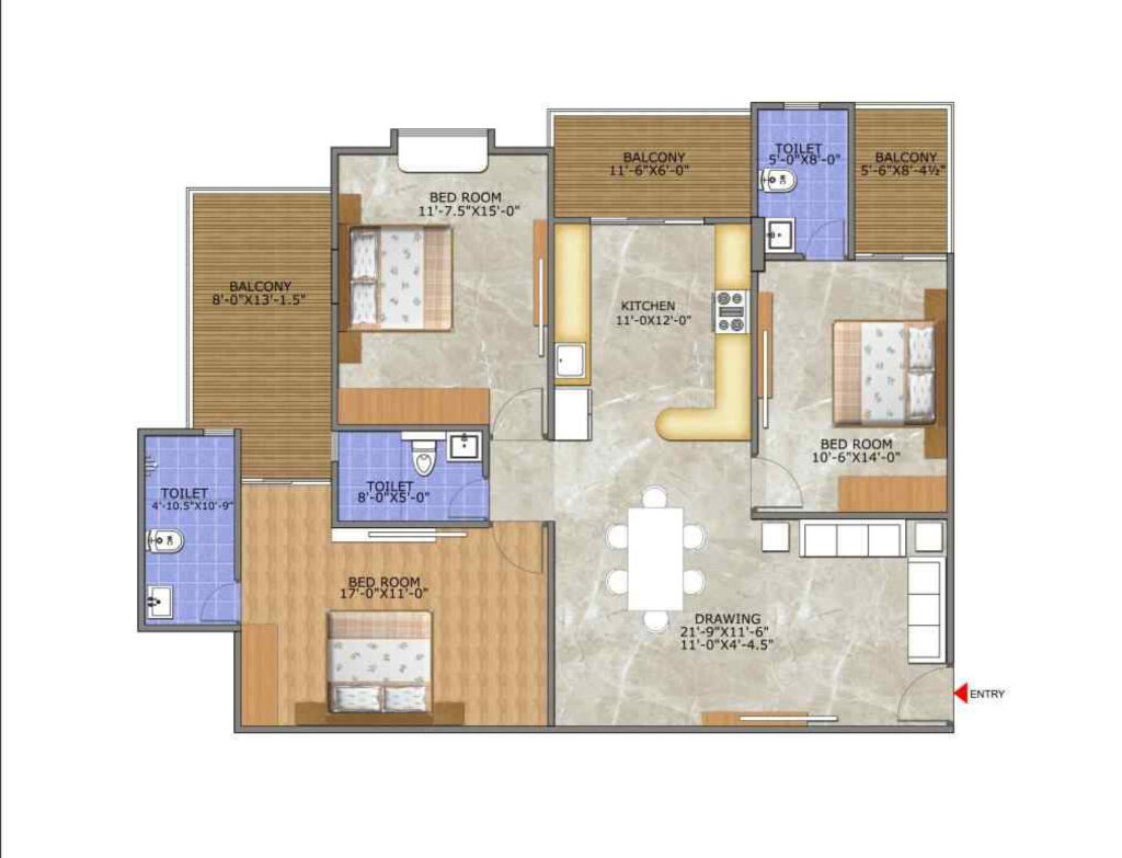 The Spectrum 21 By Sankalp Builders - Flat Type 5