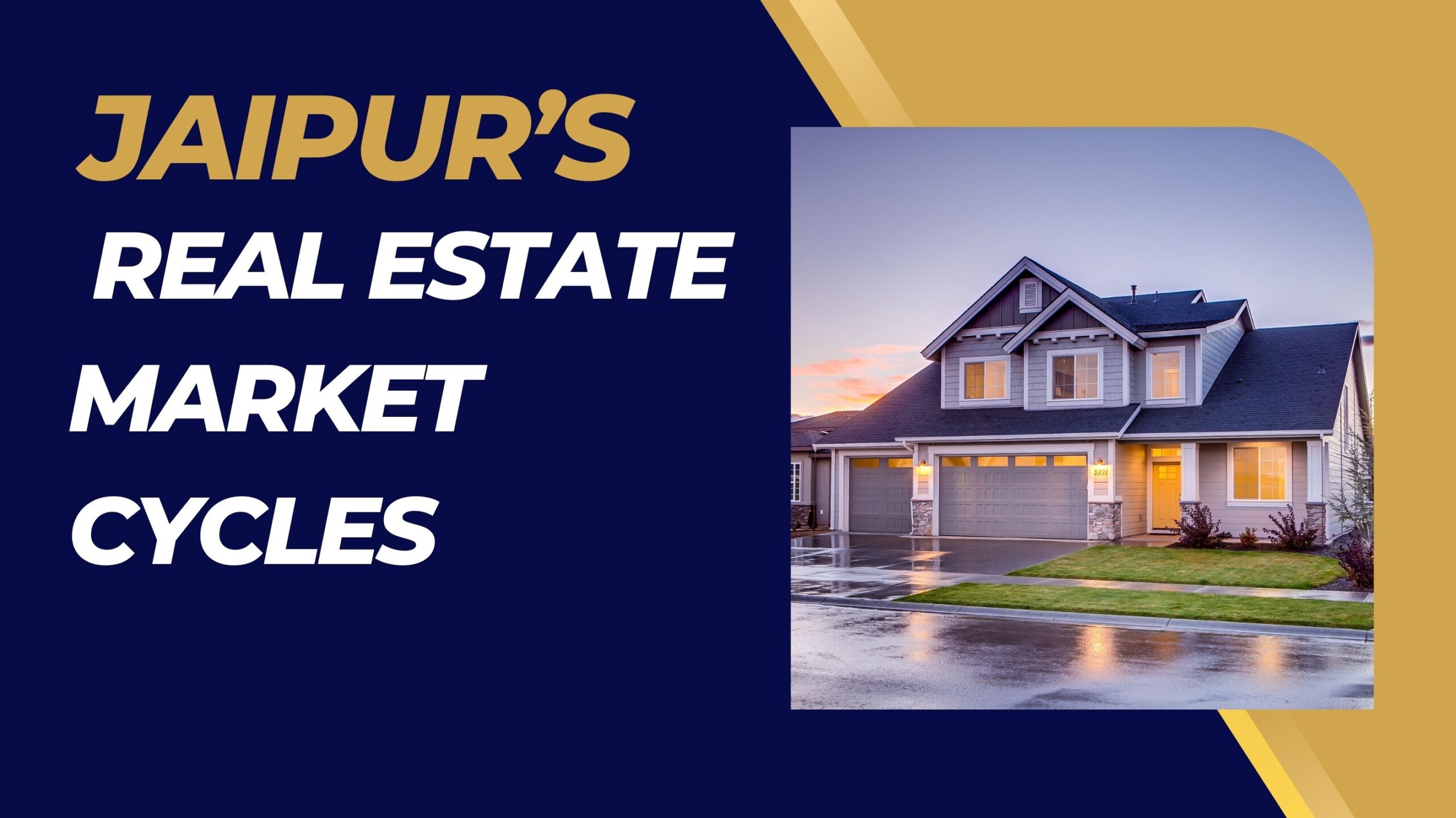 Explore Jaipur's real estate market cycles. Understand the phases, current trends, and future predictions. Empower your investment decisions today!