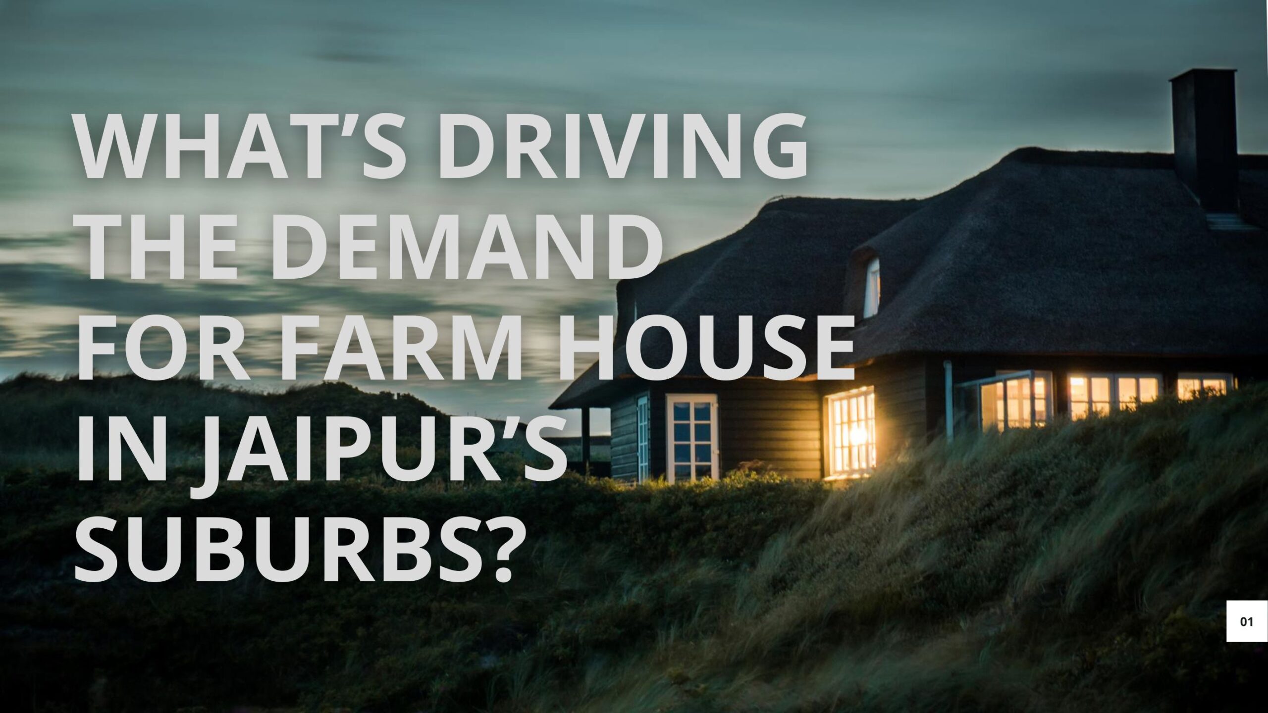 What’s Driving the Demand for Farm house in Jaipur’s Suburbs?