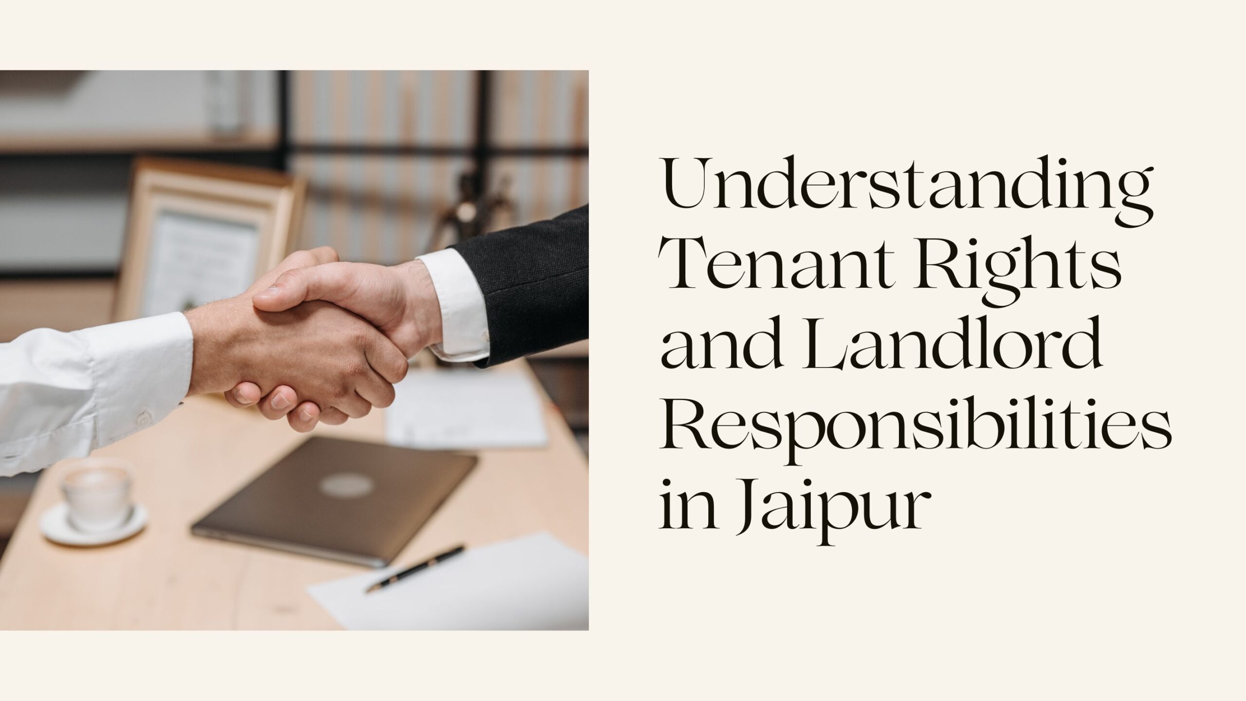 Discover the key tenant rights and landlord responsibilities in Jaipur. Learn about rental agreements, eviction laws, and best practices for smooth tenancies.